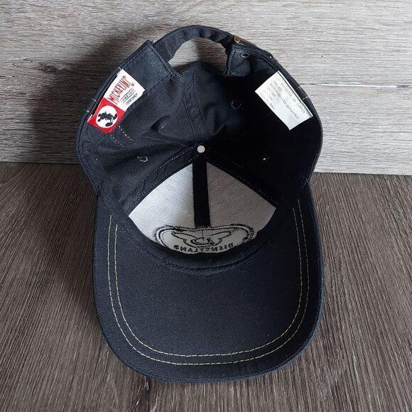 Vintage Disneyland Mickey Inc. Black Adjustable Strapback Hat - Picture 5 of 7